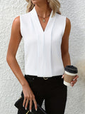 Sophie – Women Pleated Detail Blouse - Image 1