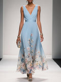 Lila – Women Floral Print Wedding Guest Dress - Image 1