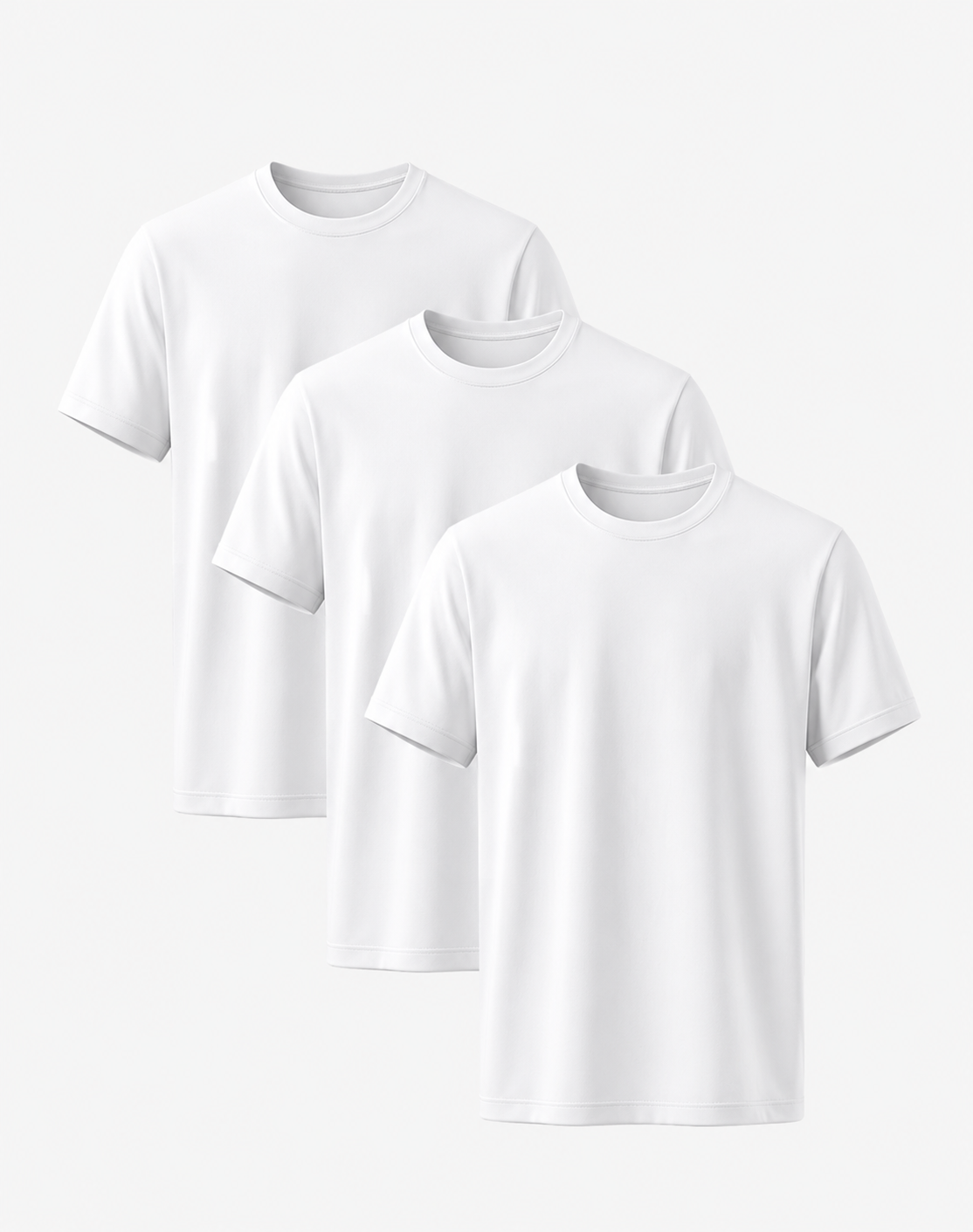 Regular Fit Crew Neck Cotton T-Shirt - Image 4