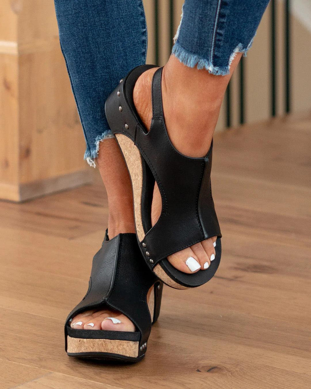 Amelia – Women Casual Wedge Sandals - Image 8