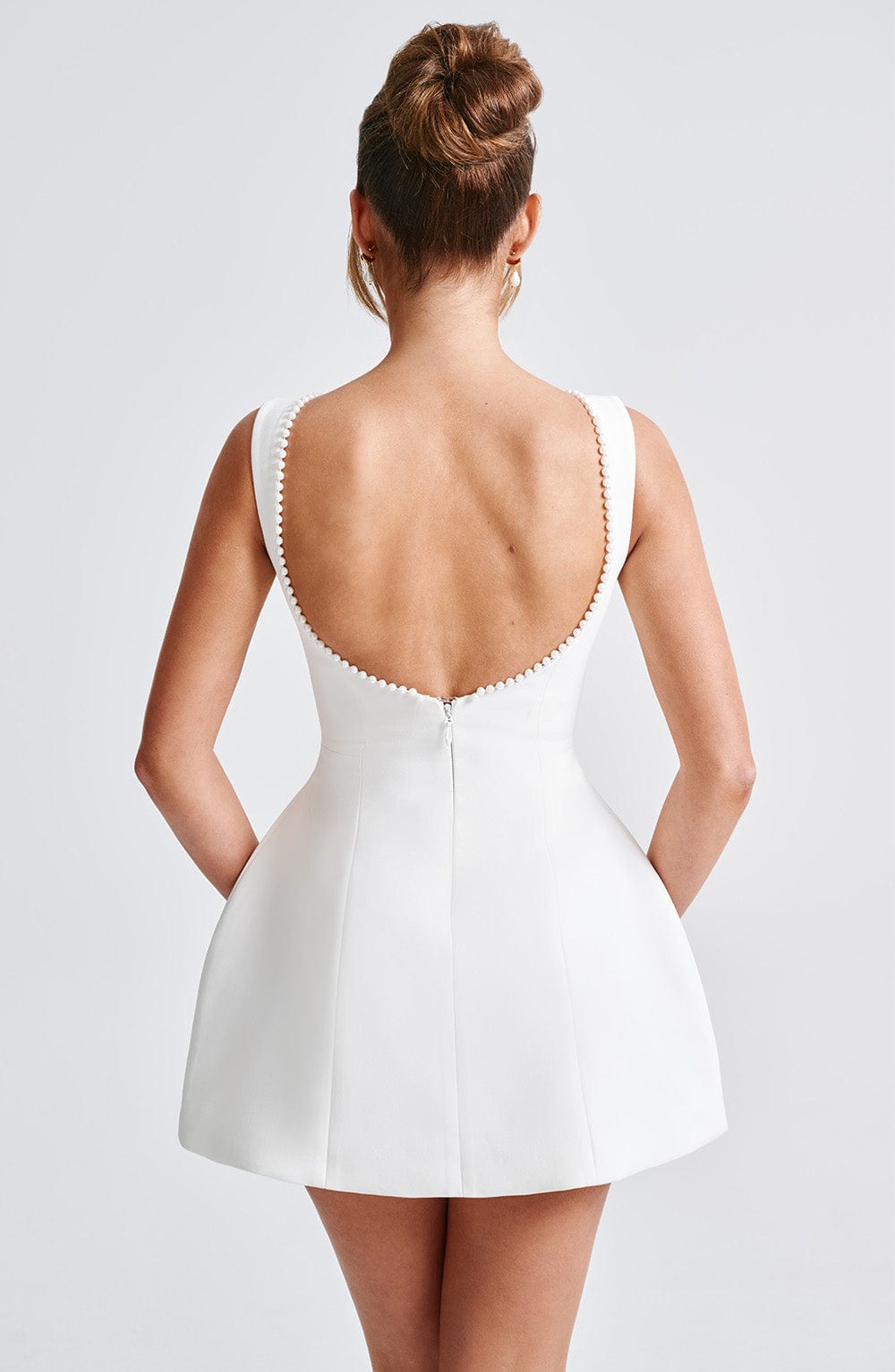 Sophia – Women Elegant Bow Detail Dress - Image 8