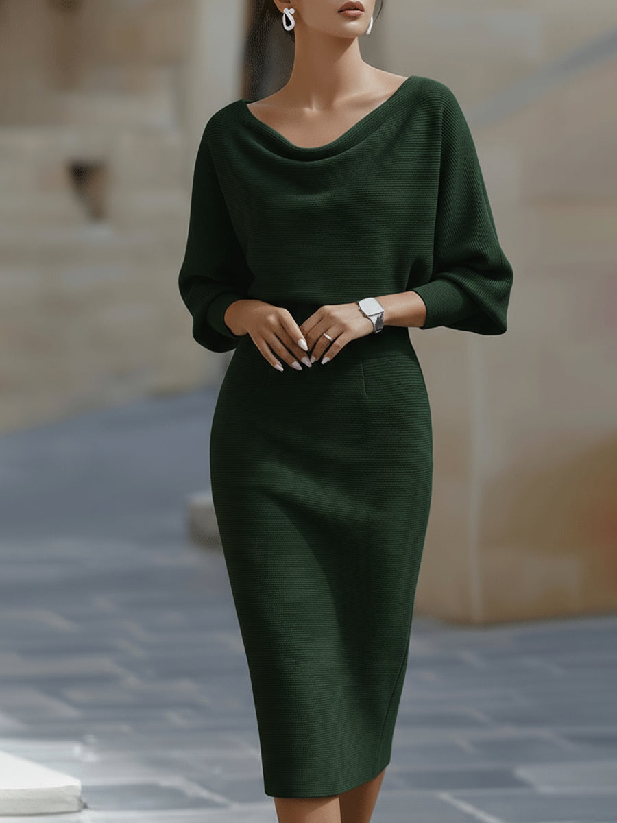 Carina – Women Elegant Midi Dress - Image 4