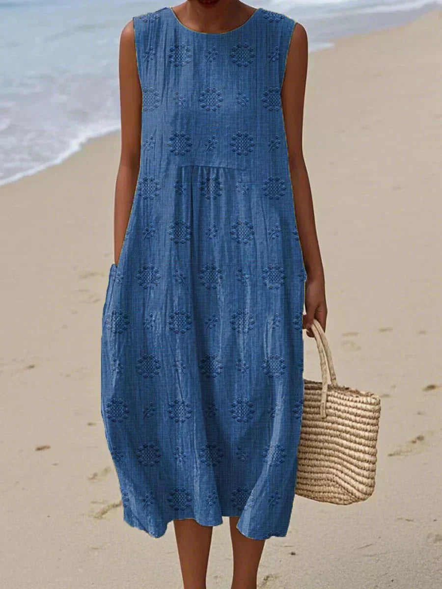 Ava – Women Printed Summer Dress - Image 2