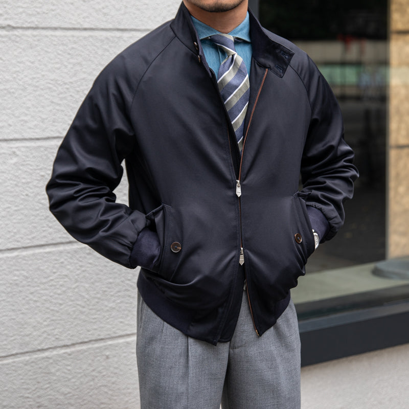 Klassische Bomberjacke für Herren mit Stehkragen | J&B - 3 - Jasminaboutique.com