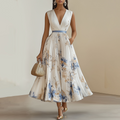 Amelia – Women Pleated Maxi Dress - Image 1