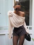 Riley – Women One-Shoulder Blouse - Image 1