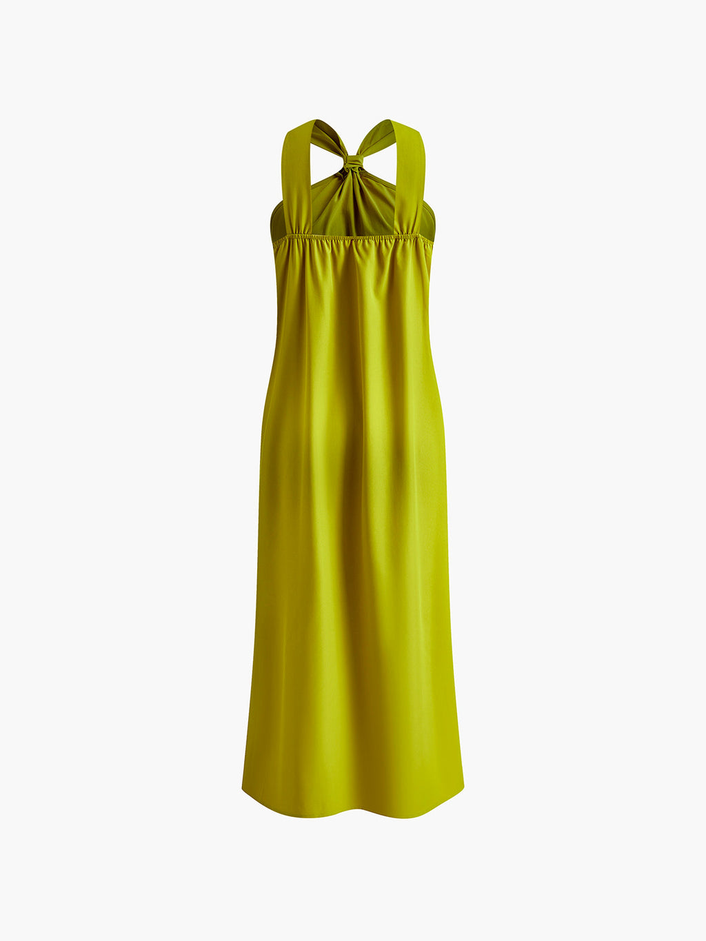 Sarah – Langes Kleid mit gekreuztem Neckholder und Schlitz - Image 6