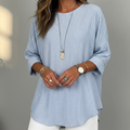 Sophie – Women’s Relaxed Fit Striped Blouse - Image 1