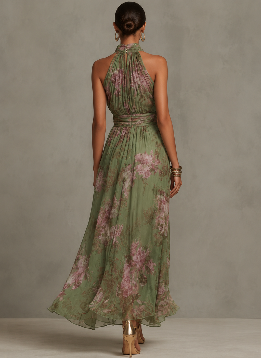 Gisela – Elegantes Neckholderkleid