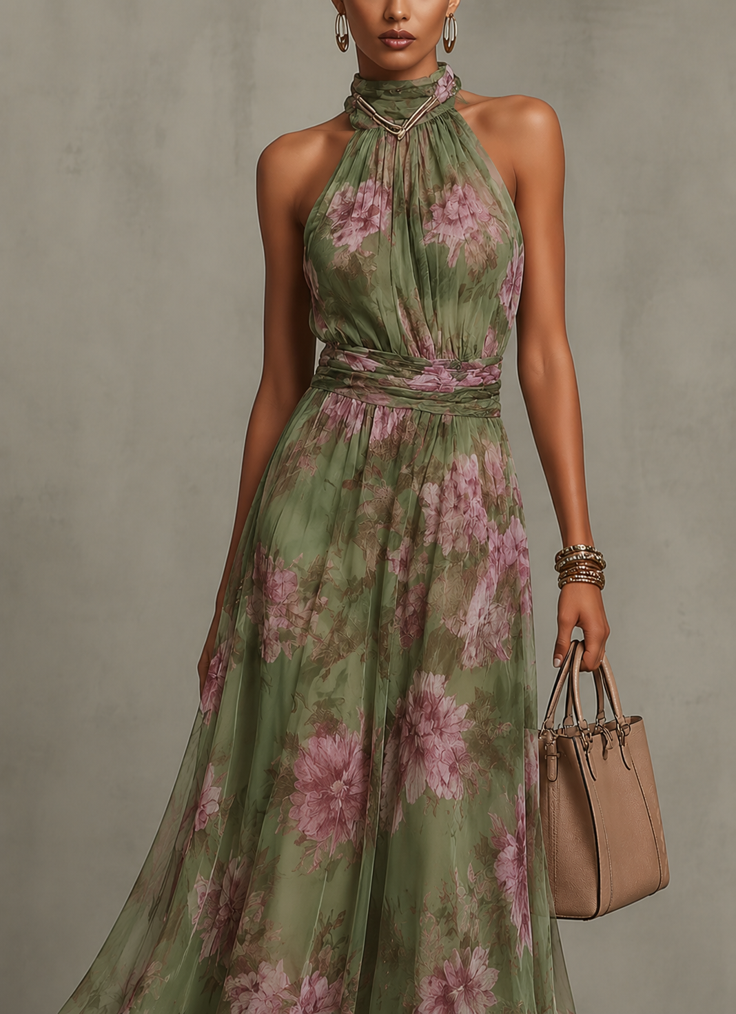 Gisela – Elegantes Neckholderkleid