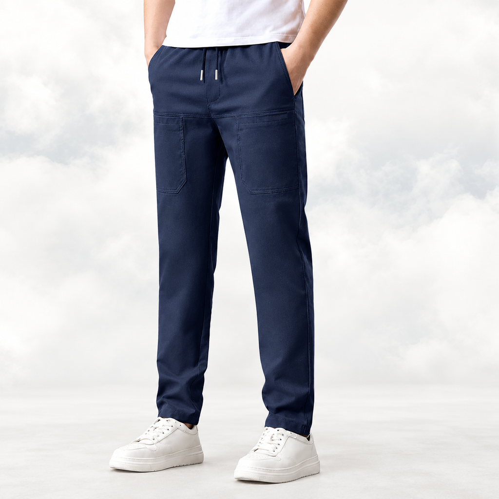 Cargohosen Herren mit 6 Taschen und elastischem Schnitt | J&B