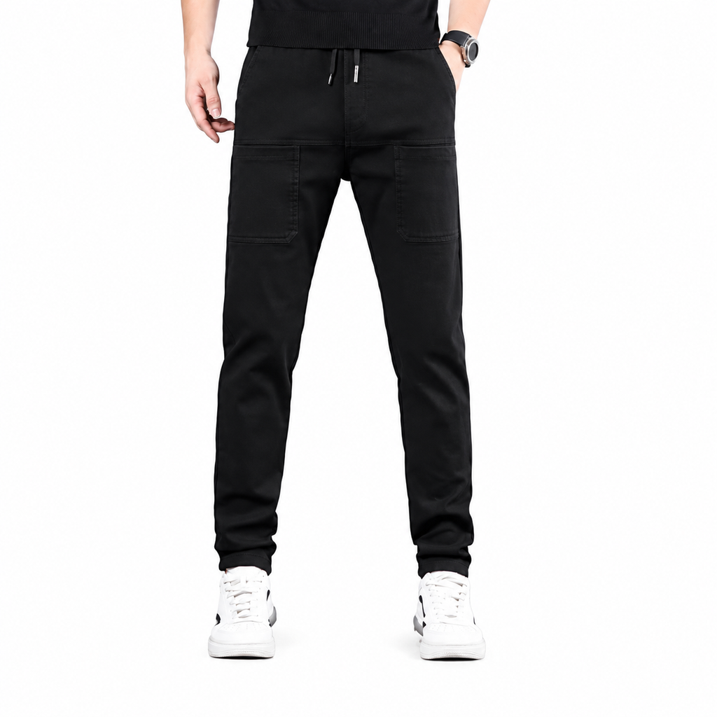 Cargohosen Herren mit 6 Taschen und elastischem Schnitt | J&B