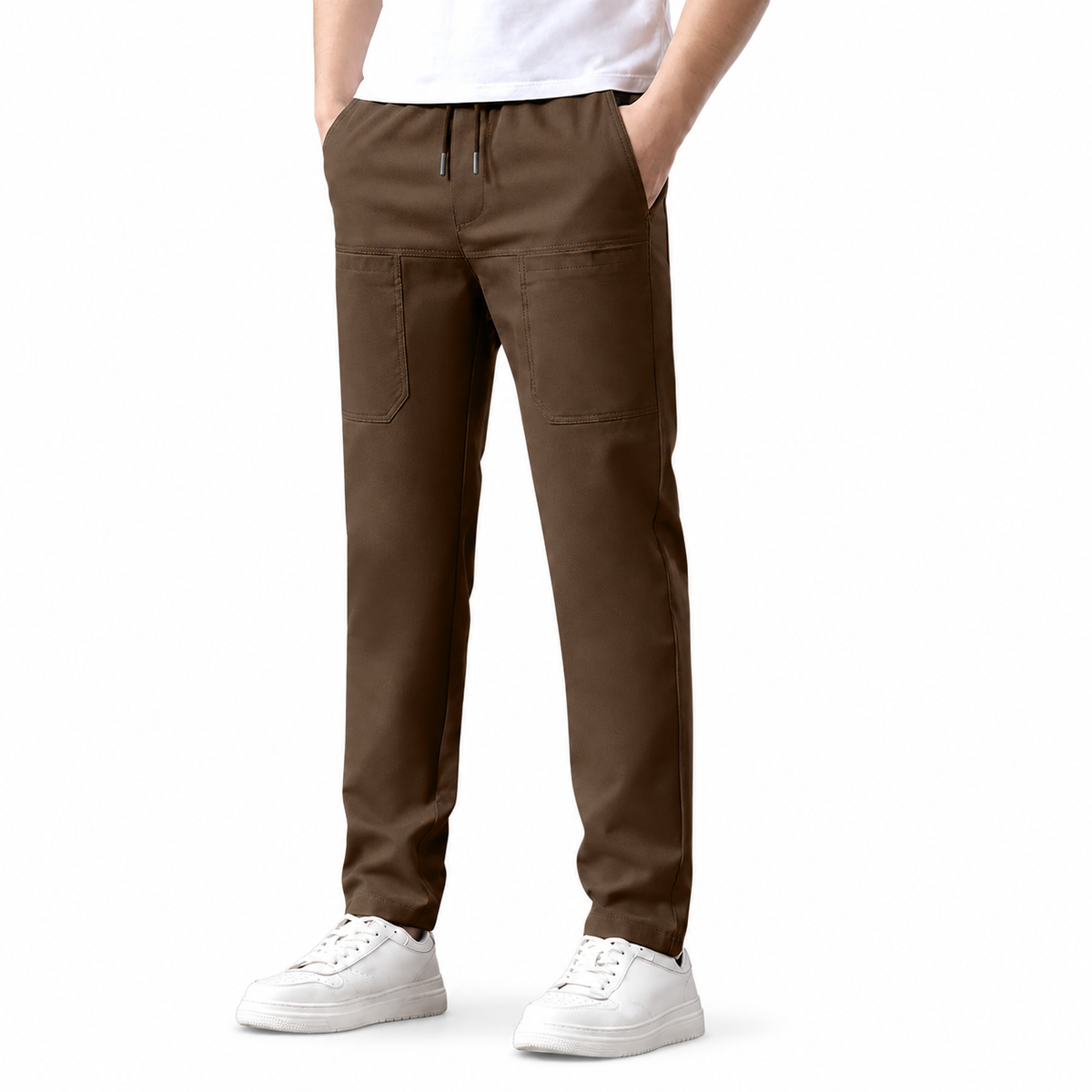 Cargohosen Herren mit 6 Taschen und elastischem Schnitt | J&B