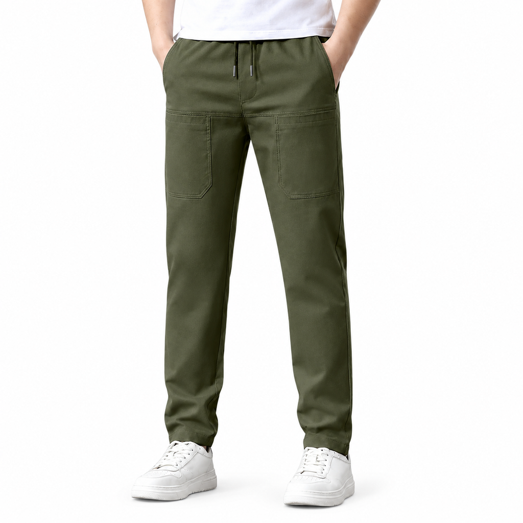 Cargohosen Herren mit 6 Taschen und elastischem Schnitt | J&B