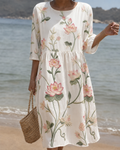 Clara – Sommerkleid mit floralem Design