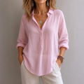 Emilia – Leinenbluse für Damen mit lässiger Passform