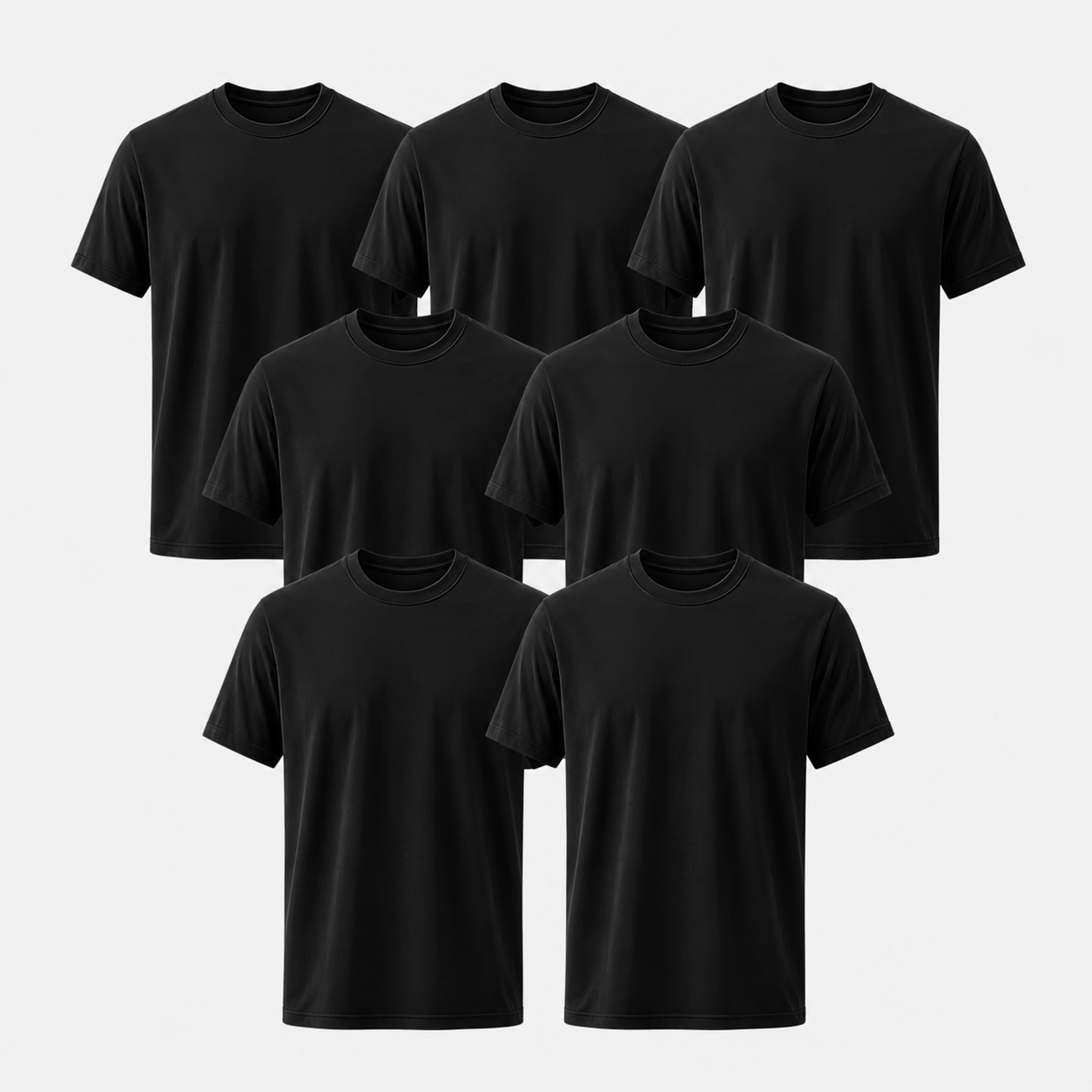 Regular Fit Crew Neck Cotton T-Shirt - Image 10