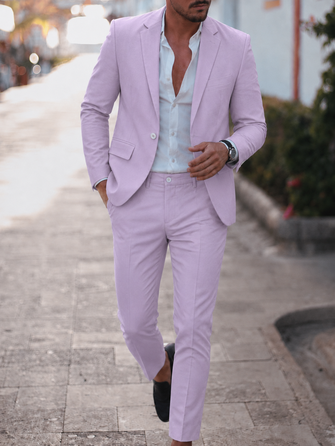 Maximilian – Eleganter Zweiteiler für Hochzeiten im Slim-Fit-Stil