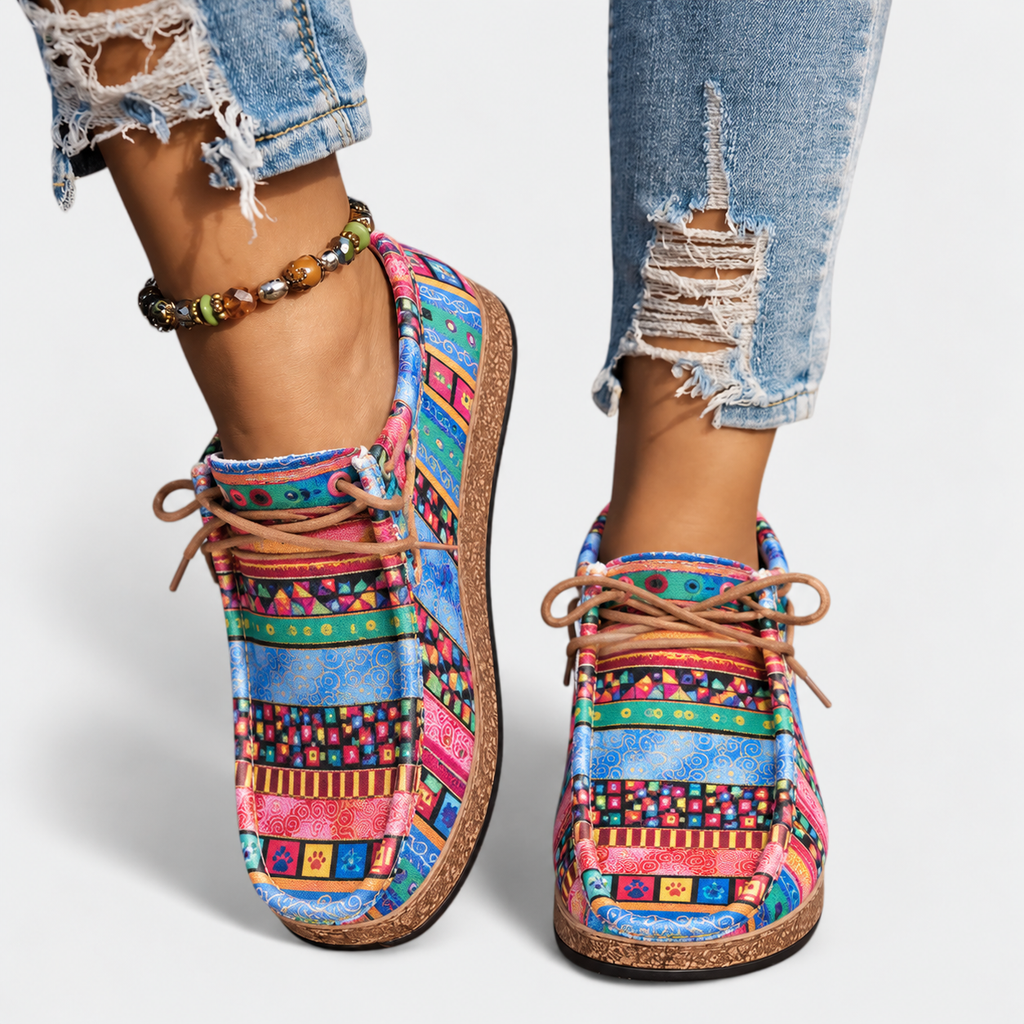 Helga – Bequeme Schnürschuhe für den urbanen Alltag