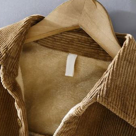 Herren Cordjacke mit Knopfleiste und zwei Taschen | J&B - 6 - Jasminaboutique.com