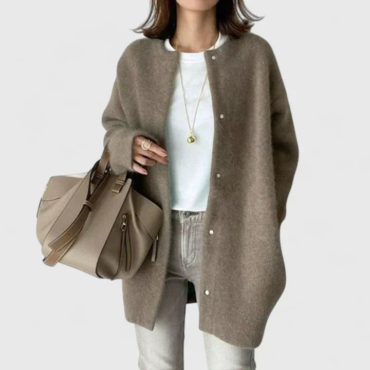 Cardigan Damen | Weiche Passform mit Knöpfen | J&B - 5 - Jasminaboutique.com
