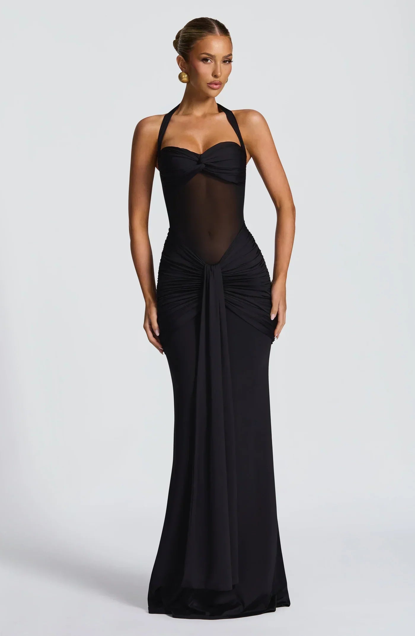 Carina – Elegant Hourglass Silhouette Dress - Image 4