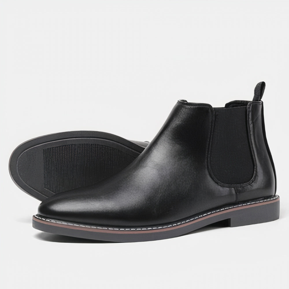 Chelsea Boots Herren braun mit elastischen Einsätzen | J&B - 8 - Jasminaboutique.com