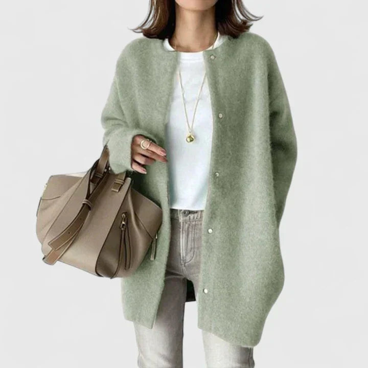 Cardigan Damen | Weiche Passform mit Knöpfen | J&B - 6 - Jasminaboutique.com