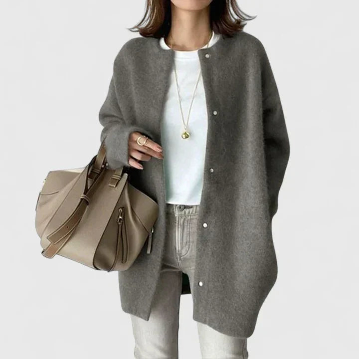 Cardigan Damen | Weiche Passform mit Knöpfen | J&B - 1 - Jasminaboutique.com