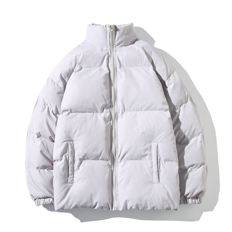 Puffer Jacket Women's Relaxed Fit with High Collar - Image 7