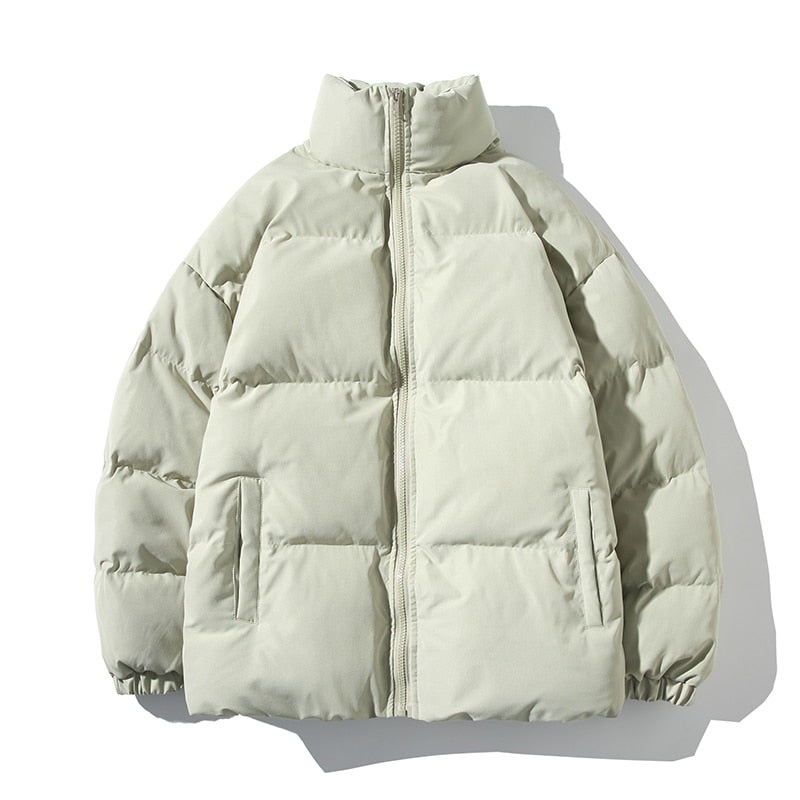 Puffer Jacket Women's Relaxed Fit with High Collar - Image 6