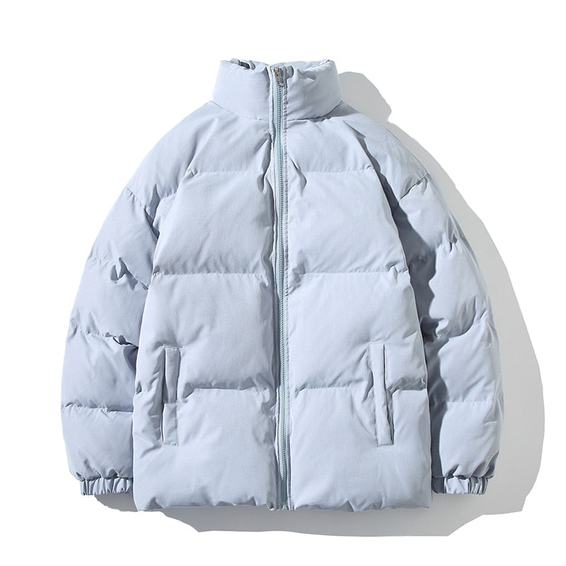 Puffer Jacket Women's Relaxed Fit with High Collar - Image 4
