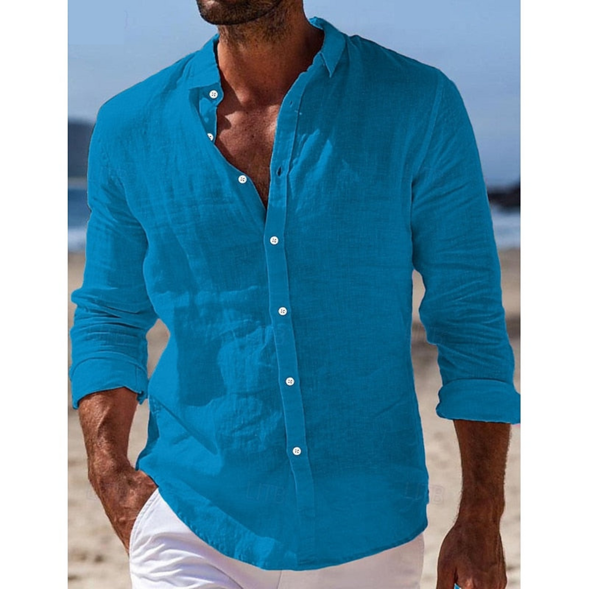 Kevin – Lightweight Beach Shirt - Image 8