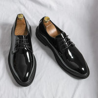 Dominik – Patent Derby Shoes - Image 1