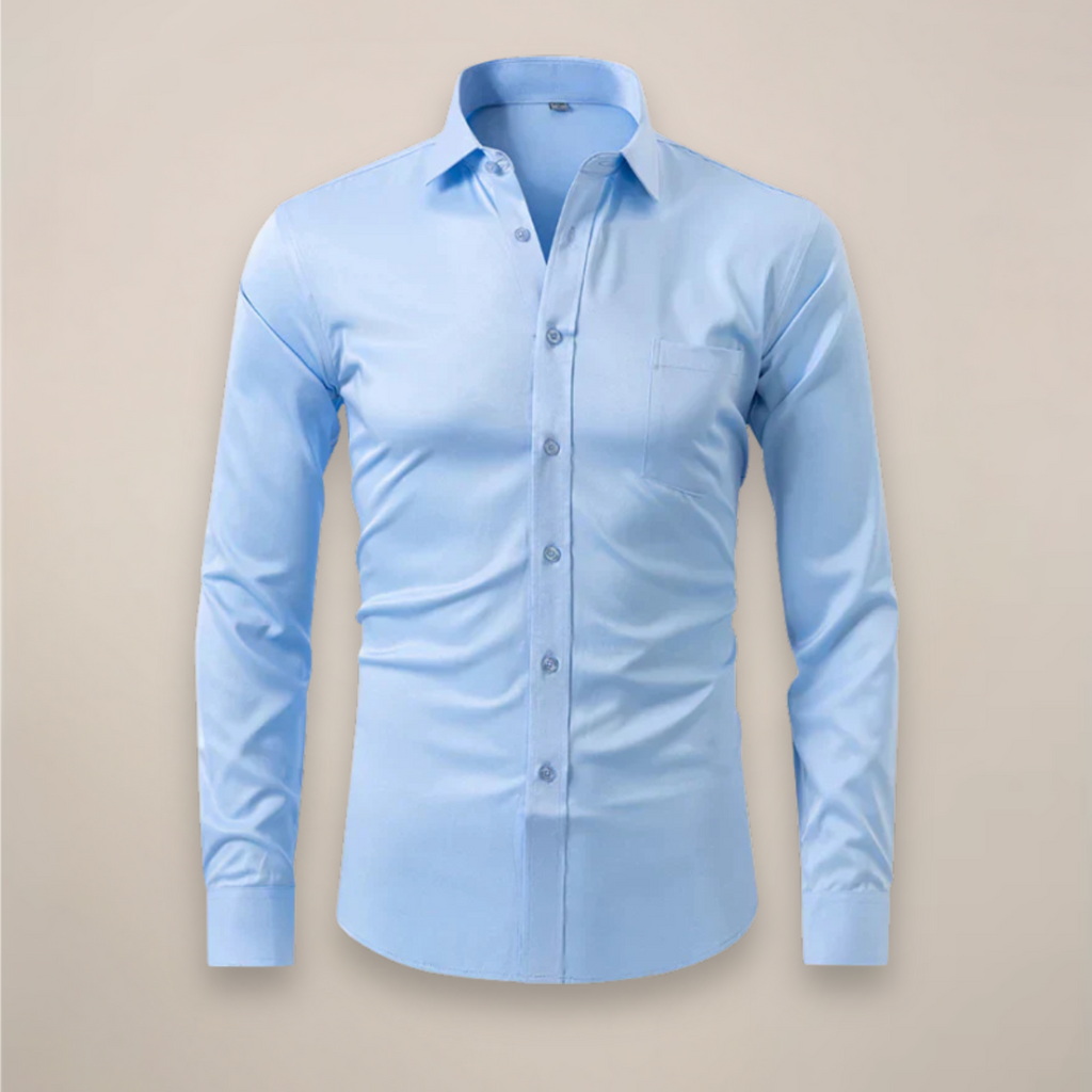Liam – Men Classic Fit Dress Shirt - Image 11
