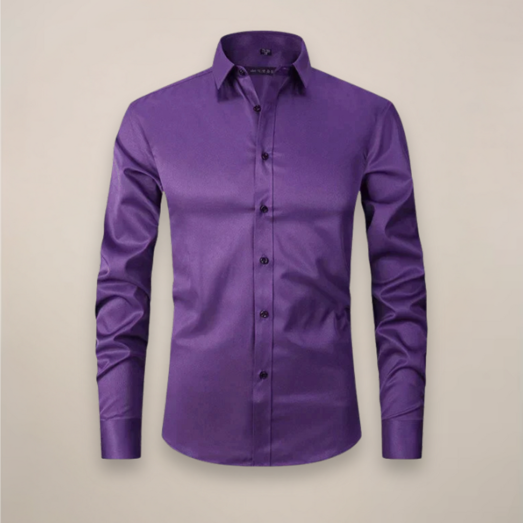 Liam – Men Classic Fit Dress Shirt - Image 13