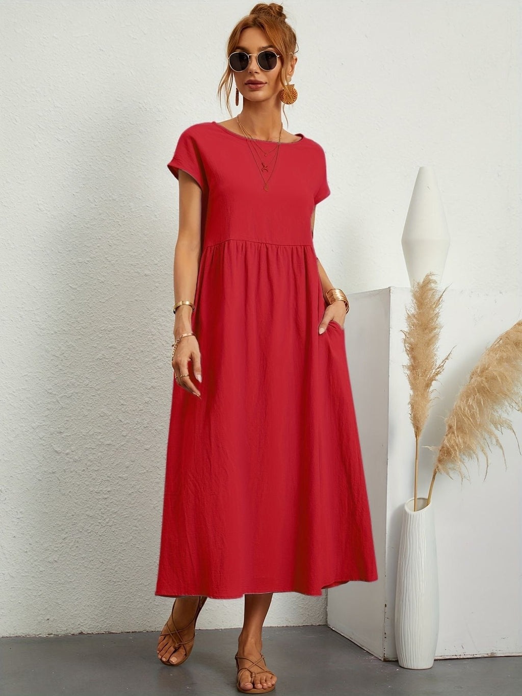 Leni – Women Casual Maxi Dress - Image 4