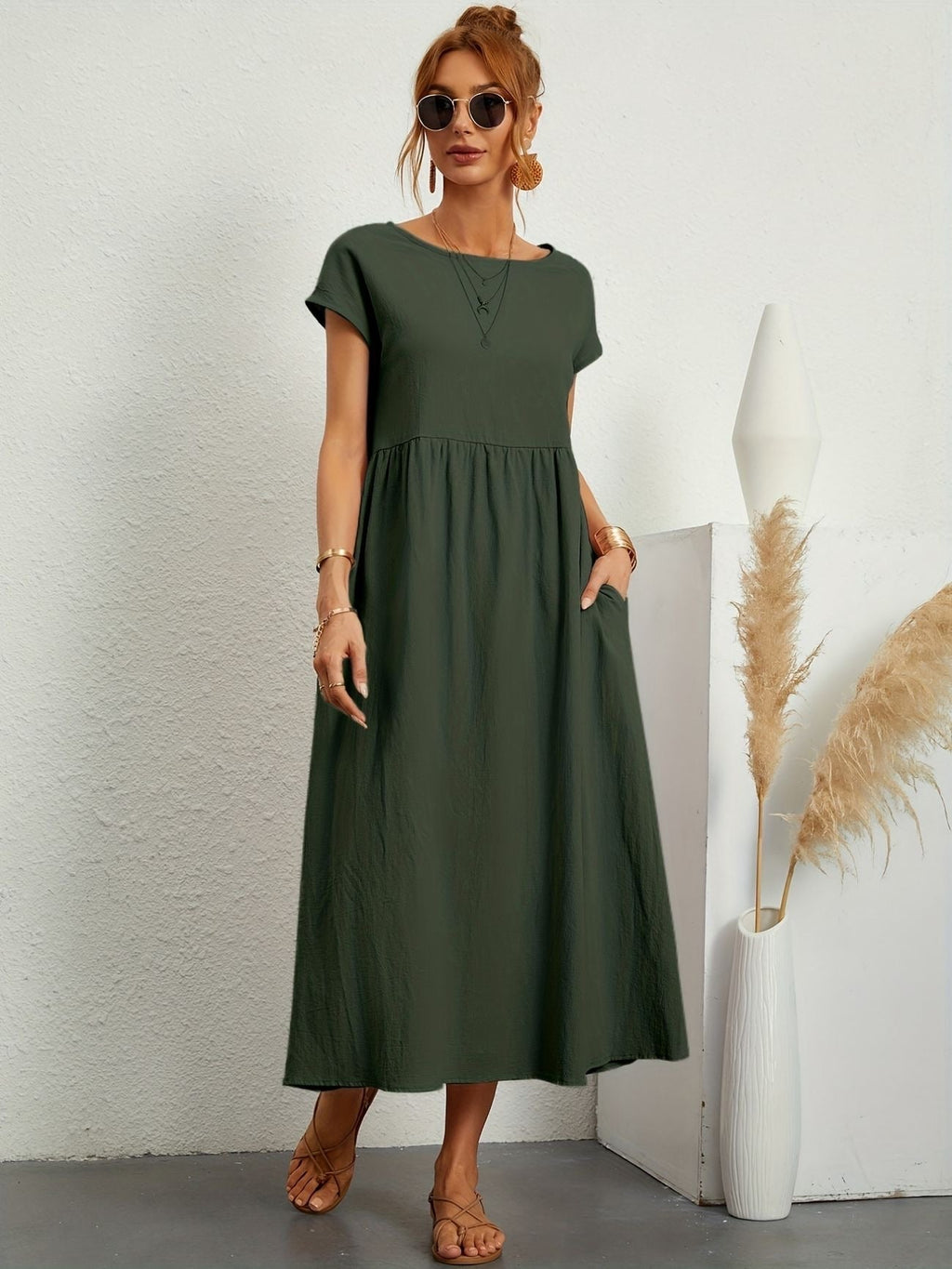 Leni – Women Casual Maxi Dress - Image 1