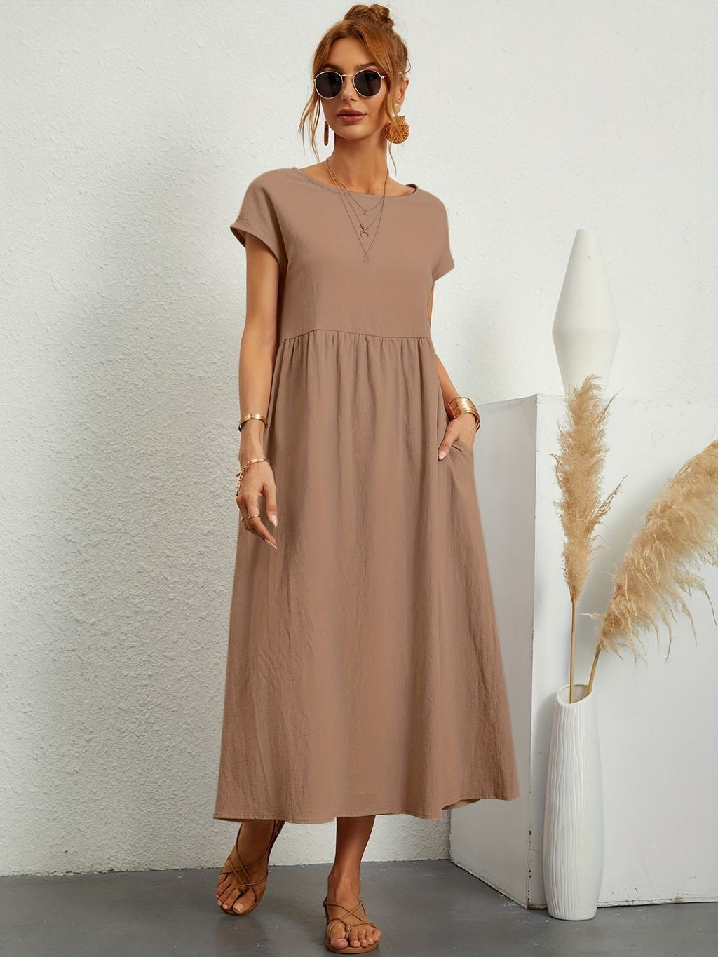 Leni – Women Casual Maxi Dress - Image 12