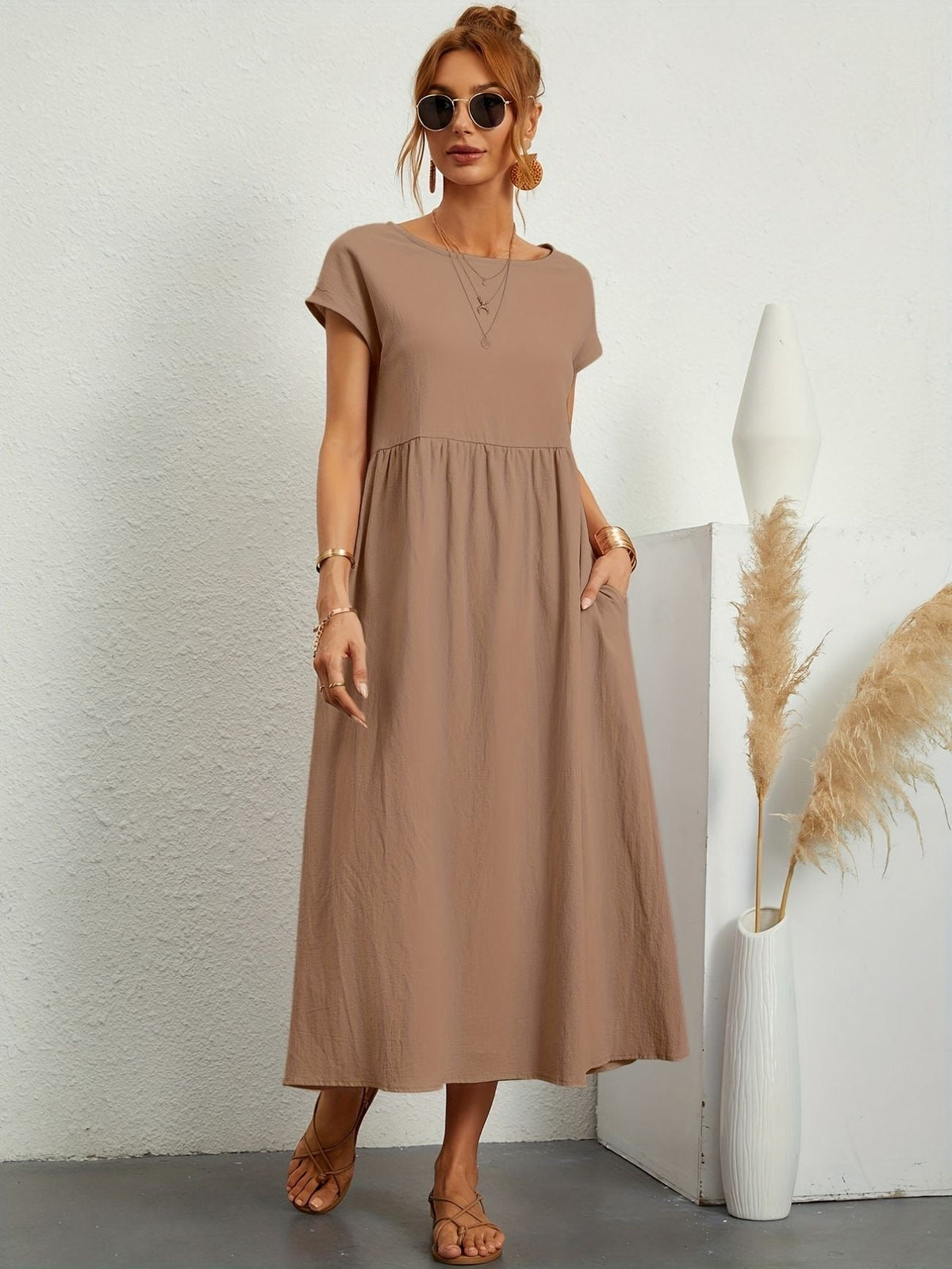 Leni – Women Casual Maxi Dress - Image 12