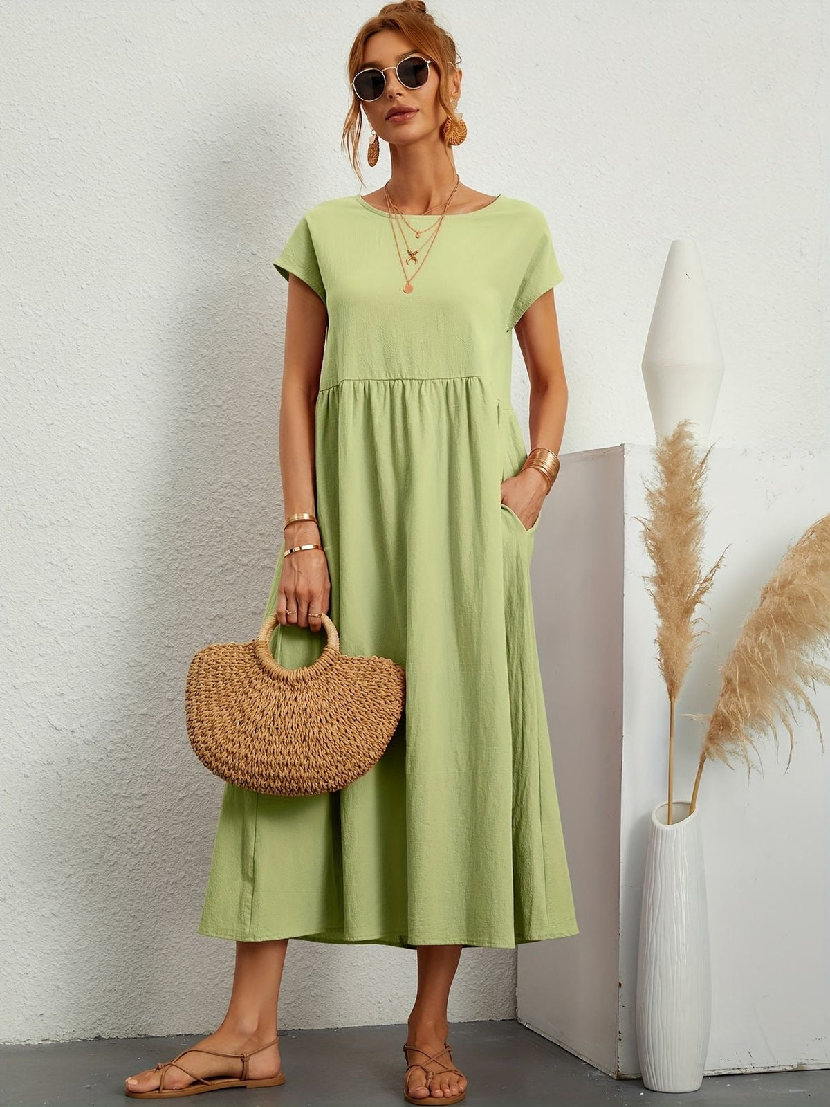 Leni – Women Casual Maxi Dress - Image 20