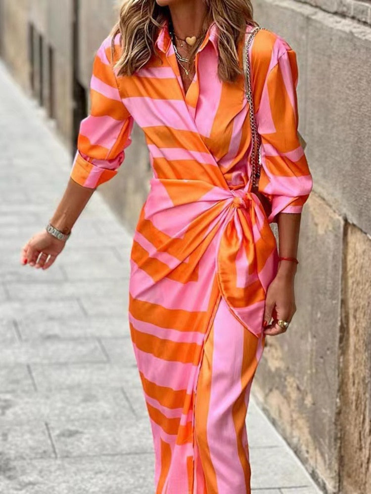 Mia – Women Wrap Dress - Image 1