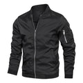 Bomber Jacket Men's Slim Fit with Zip Closure - Image 2
