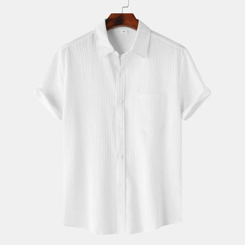 Noah – Polo Collar Short Sleeve Shirt - Image 9