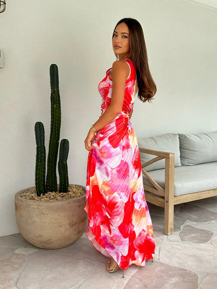 Marie – Women One-Shoulder Maxi Dress - Image 8