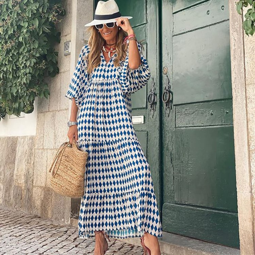 Lily – Women Floral Print Maxi Dress - Image 15