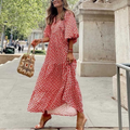 Lily – Women Floral Print Maxi Dress - Image 24