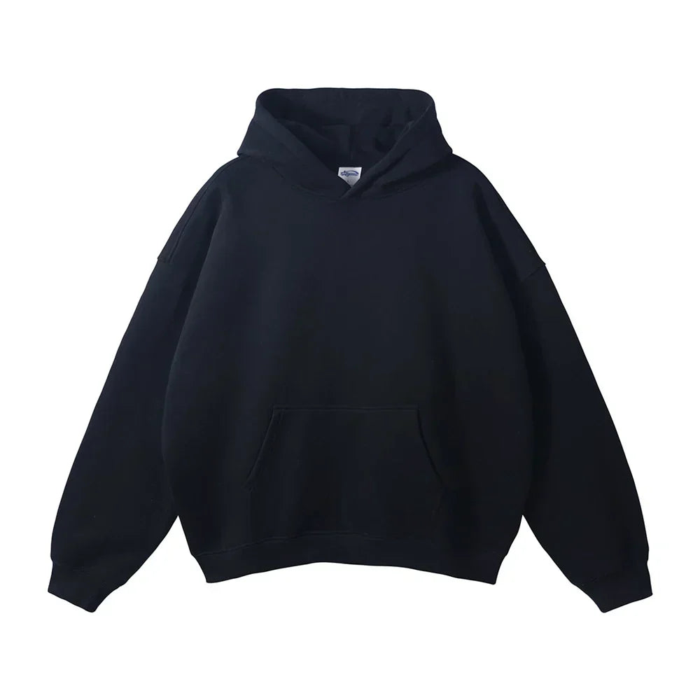 Hoodie Unisex in lockerer Passform mit Känguru-Tasche | J&B - 5 - Jasminaboutique.com