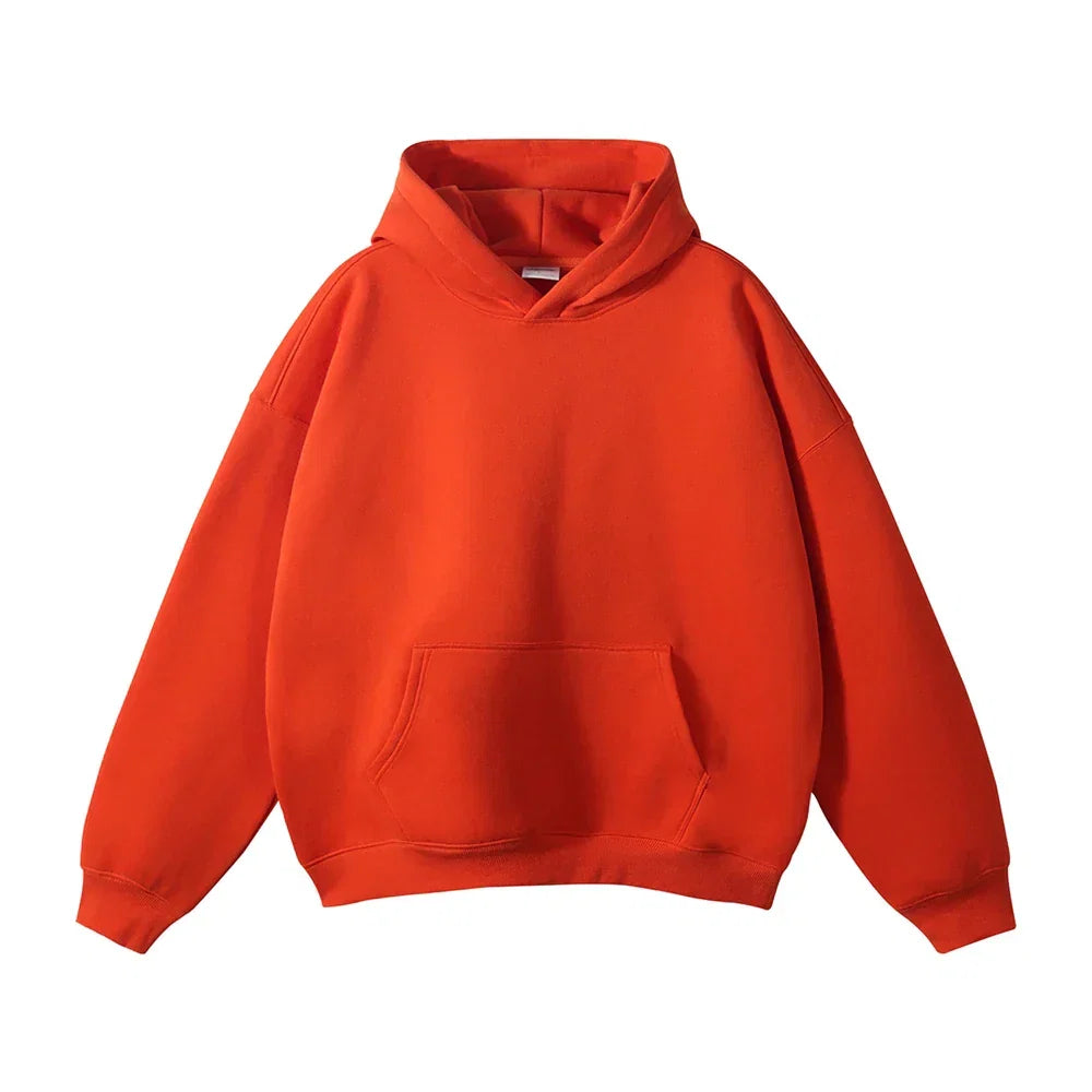 Hoodie Unisex in lockerer Passform mit Känguru-Tasche | J&B - 8 - Jasminaboutique.com
