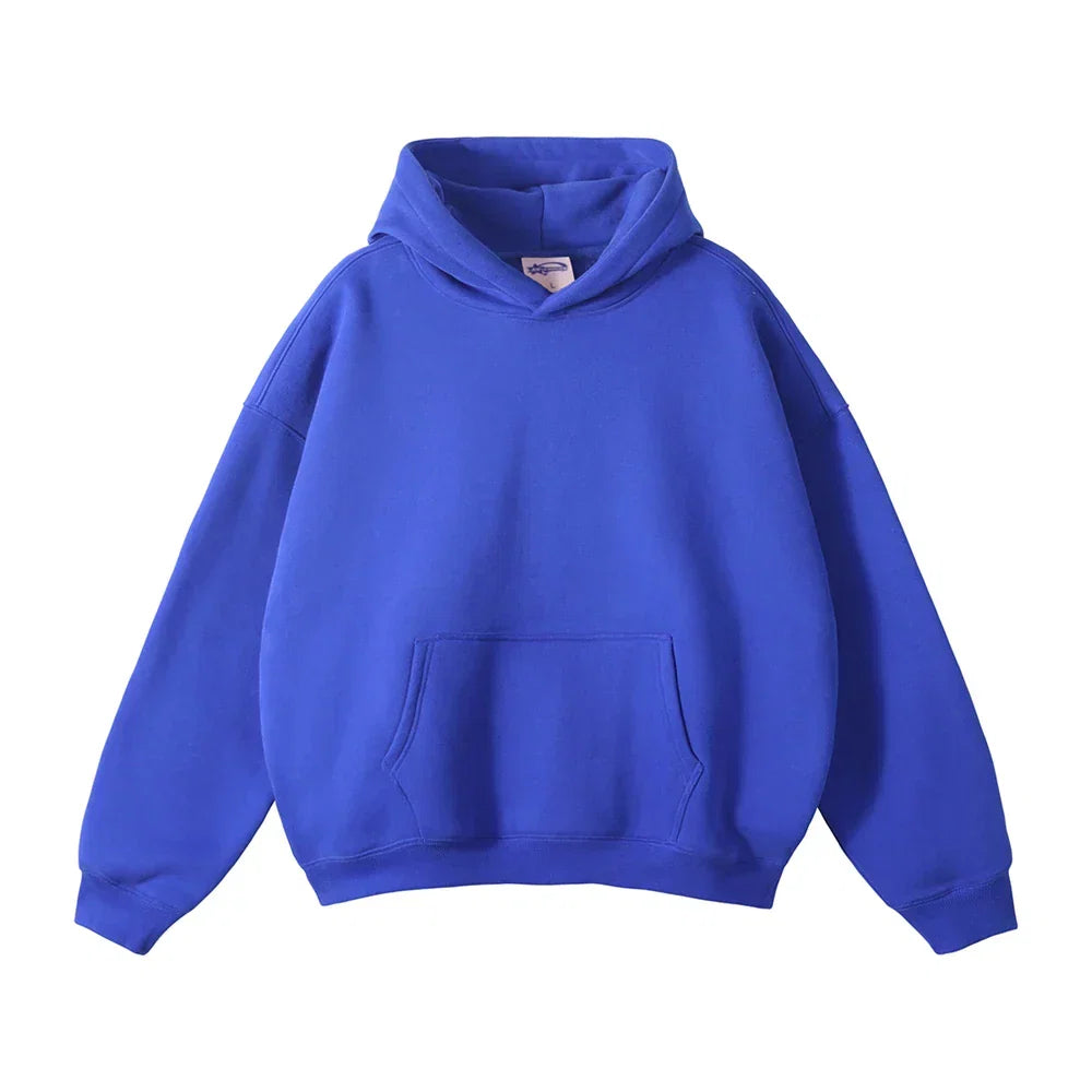 Hoodie Unisex in lockerer Passform mit Känguru-Tasche | J&B - 10 - Jasminaboutique.com